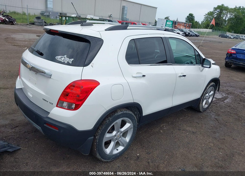2015 CHEVROLET TRAX LTZ VIN: KL7CJNSB6FB243103