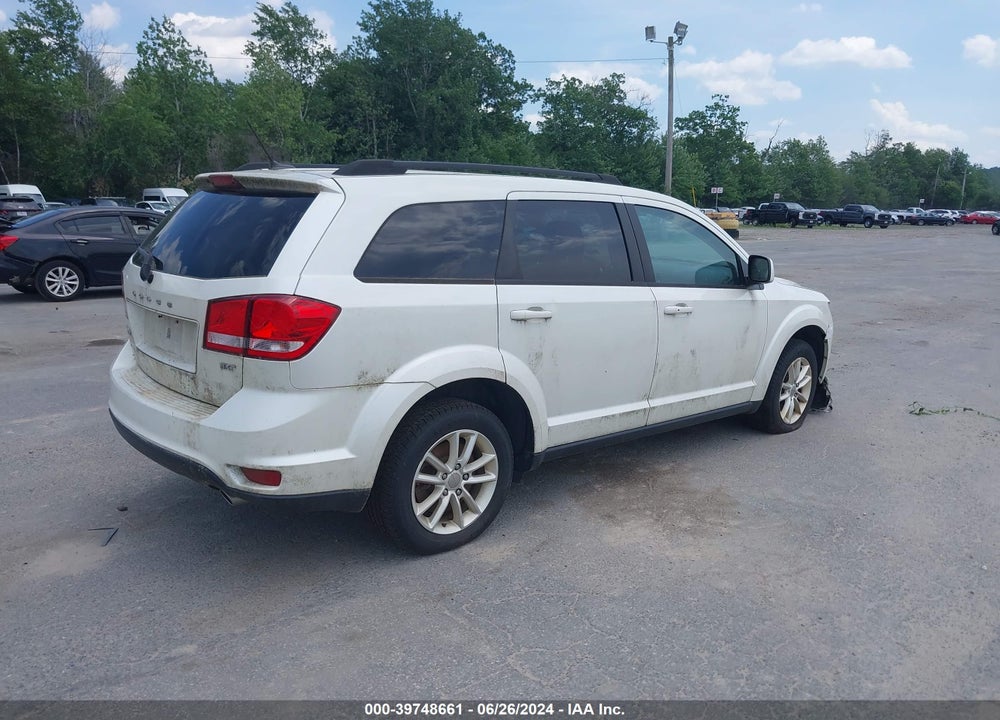 2016 DODGE JOURNEY SXT VIN: 3C4PDDBGXGT100334