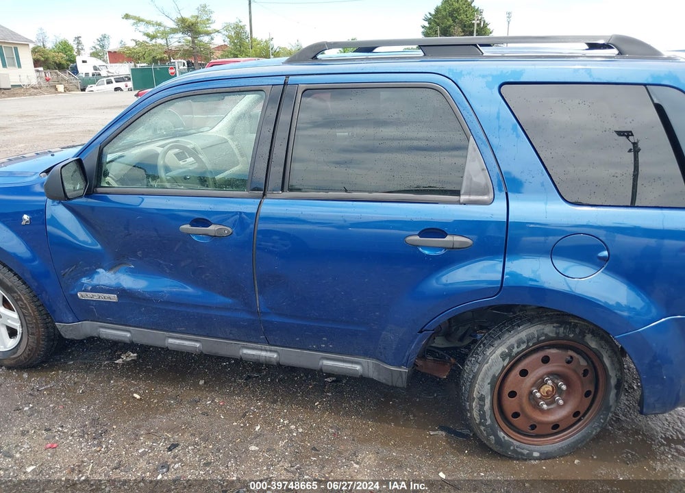 2008 FORD ESCAPE HYBRID VIN: 1FMCU59H38KE09256