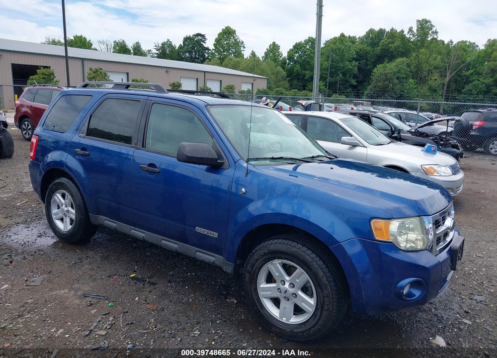 2008 FORD ESCAPE HYBRID VIN: 1FMCU59H38KE09256
