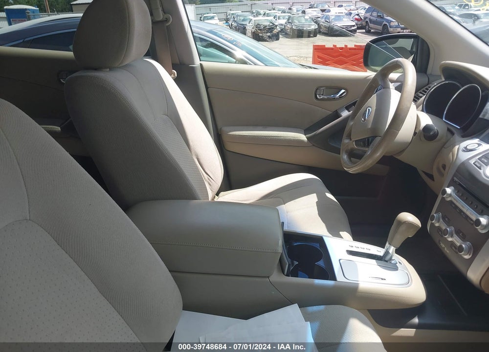 2012 NISSAN MURANO SV VIN: JN8AZ1MUXCW118429