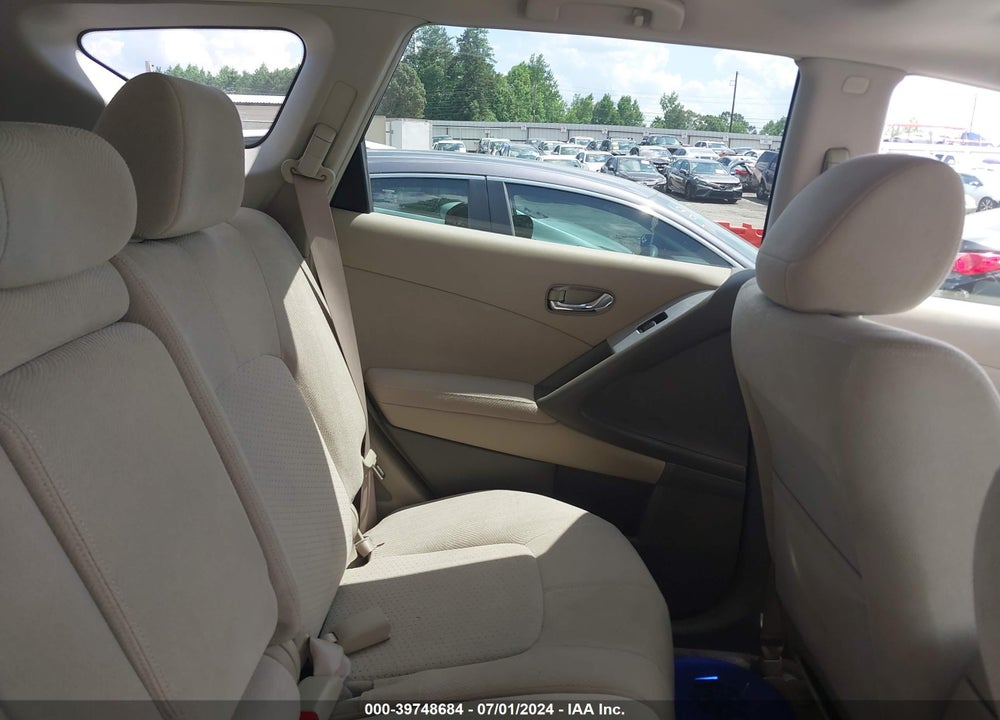2012 NISSAN MURANO SV VIN: JN8AZ1MUXCW118429