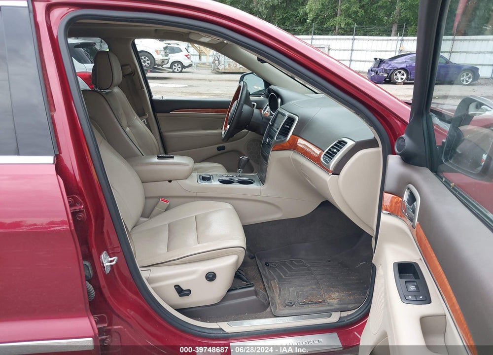 2013 JEEP GRAND CHEROKEE OVERLAND VIN: 1C4RJFCG2DC640912