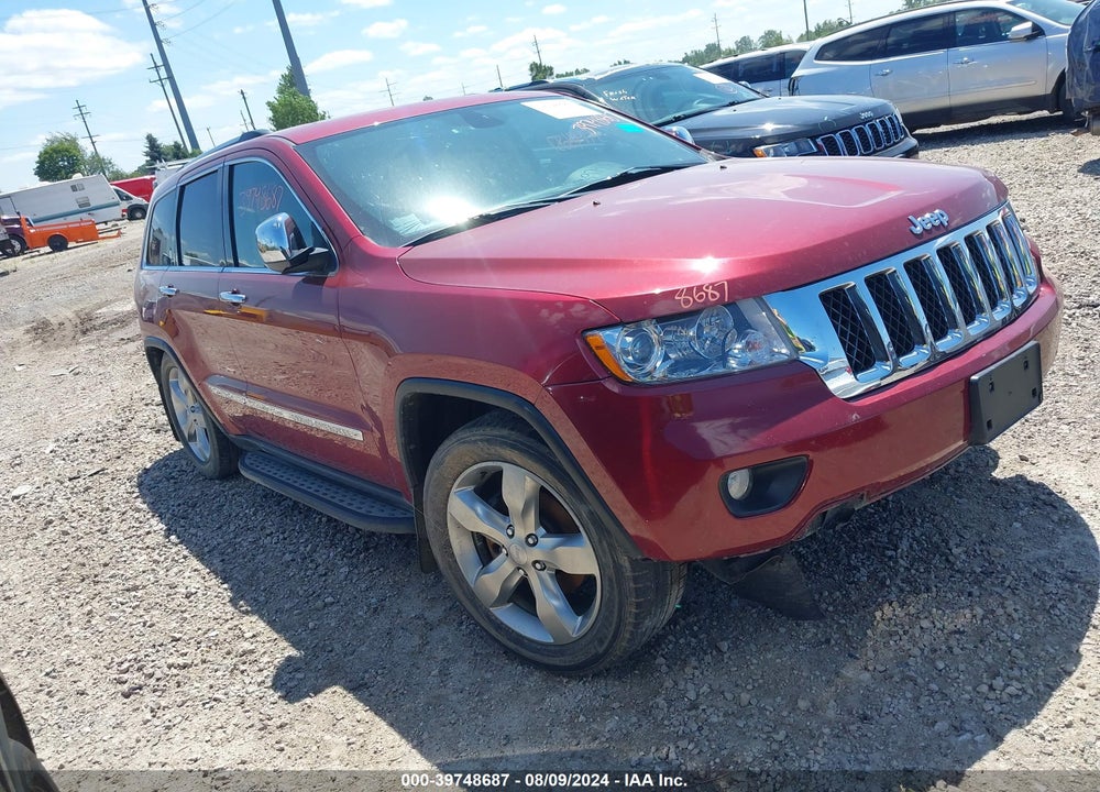 2013 JEEP GRAND CHEROKEE OVERLAND VIN: 1C4RJFCG2DC640912