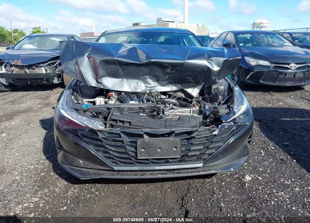 2021 HYUNDAI ELANTRA SEL VIN: 5NPLM4AG1MH001249