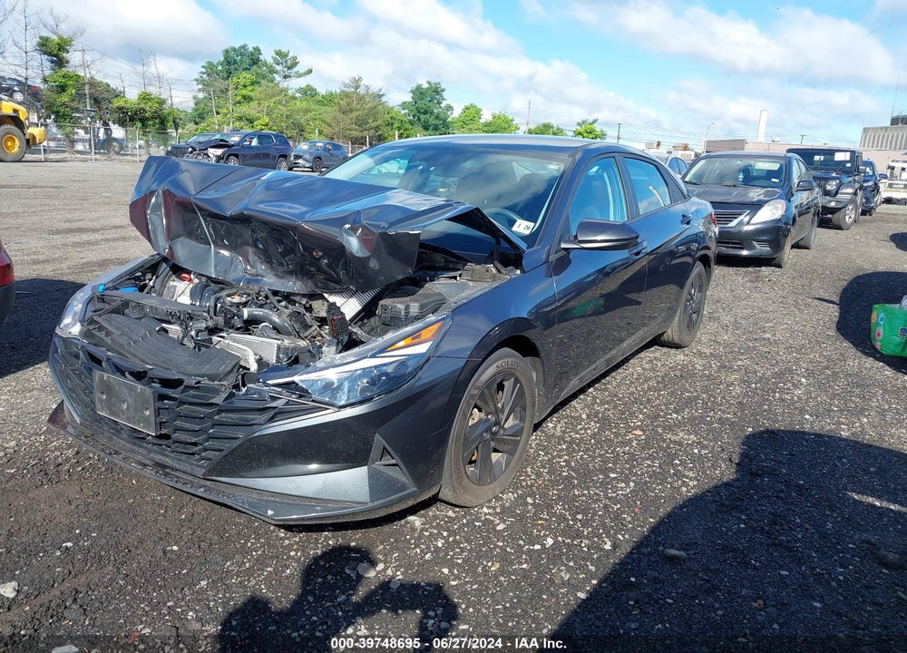 2021 HYUNDAI ELANTRA SEL VIN: 5NPLM4AG1MH001249