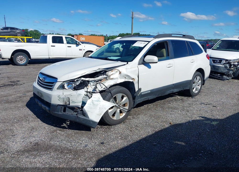 2011 SUBARU OUTBACK 2.5I PREMIUM VIN: 4S4BRBGC5B3436608