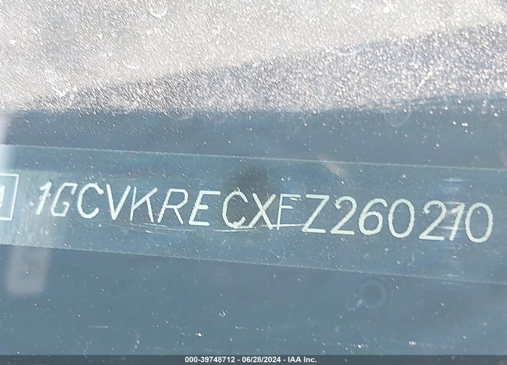 2015 CHEVROLET SILVERADO 1500 2LT VIN: 1GCVKRECXFZ260210
