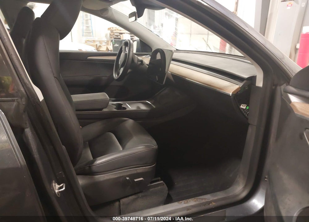 2023 TESLA MODEL Y AWD/LONG RANGE DUAL MOTOR ALL-WHEEL DRIVE VIN: 7SAYGDEE7PA025077