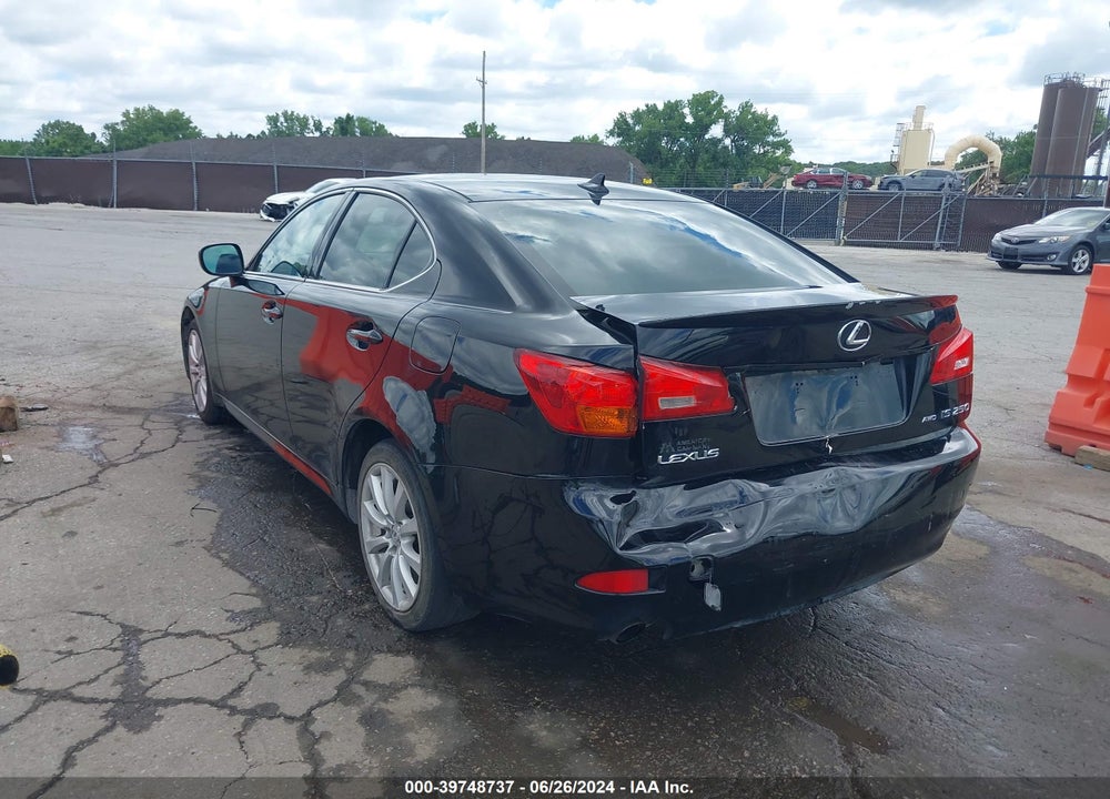 2008 LEXUS IS 250 VIN: JTHCK262985025780