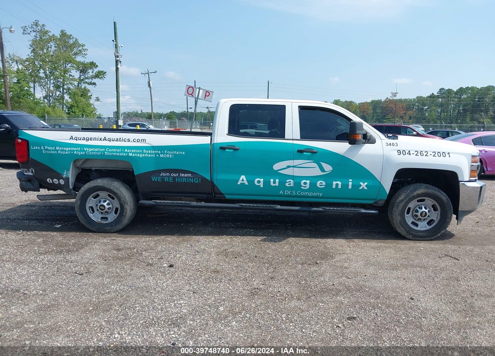 2019 CHEVROLET SILVERADO 2500HD VIN: 1GC1KREG3KF139824