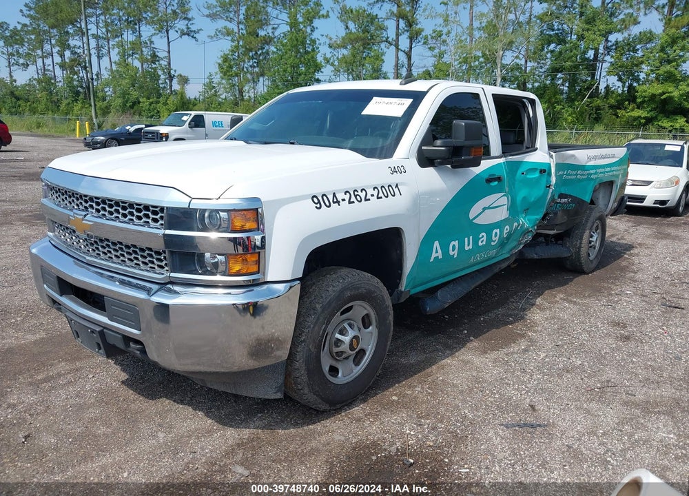 2019 CHEVROLET SILVERADO 2500HD VIN: 1GC1KREG3KF139824
