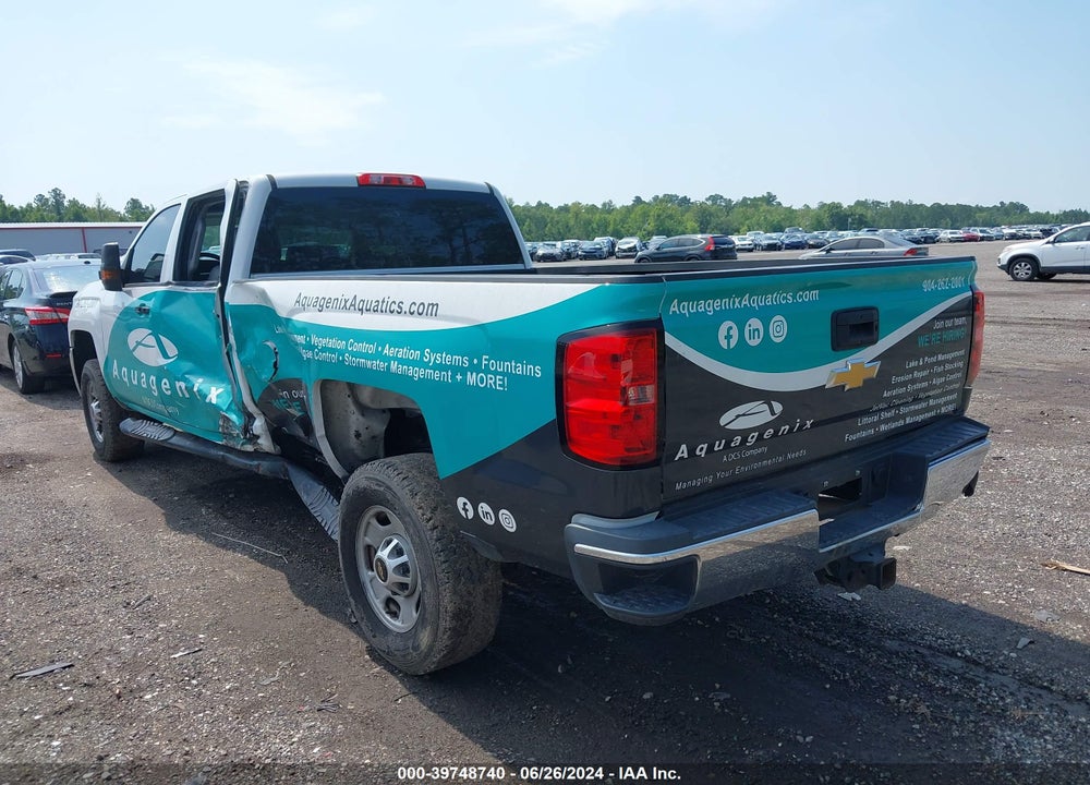 2019 CHEVROLET SILVERADO 2500HD VIN: 1GC1KREG3KF139824