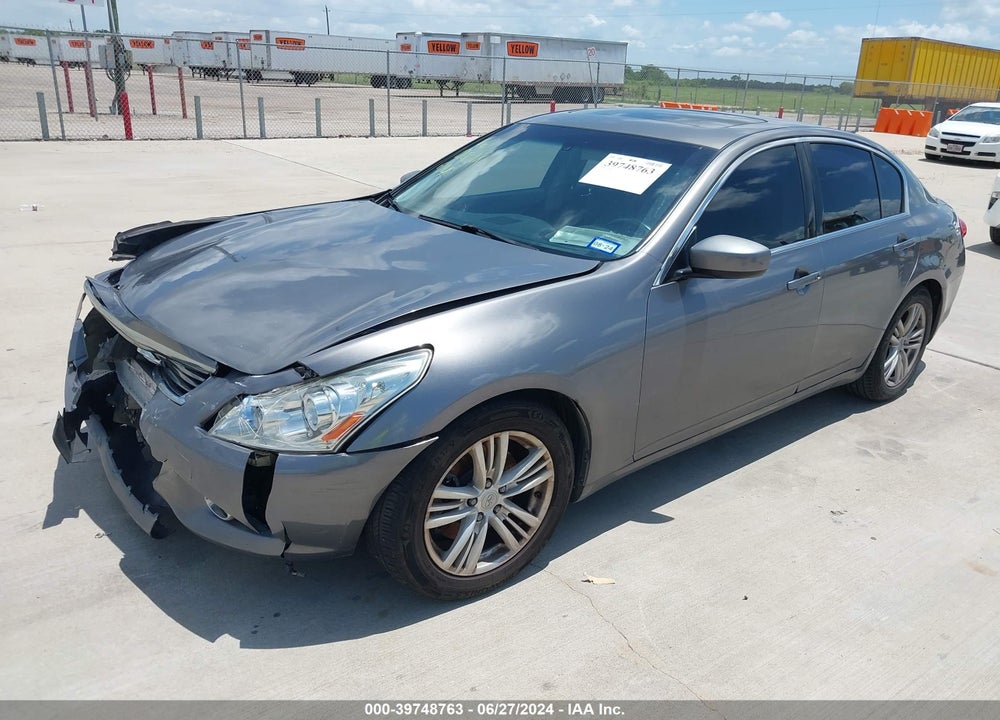 2012 INFINITI G37 JOURNEY VIN: JN1CV6AP0CM626709