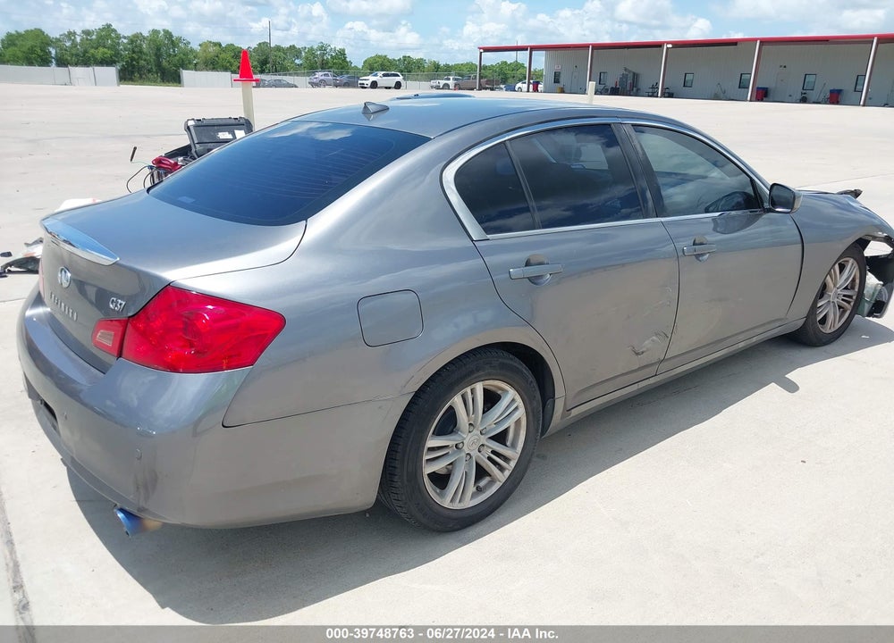 2012 INFINITI G37 JOURNEY VIN: JN1CV6AP0CM626709