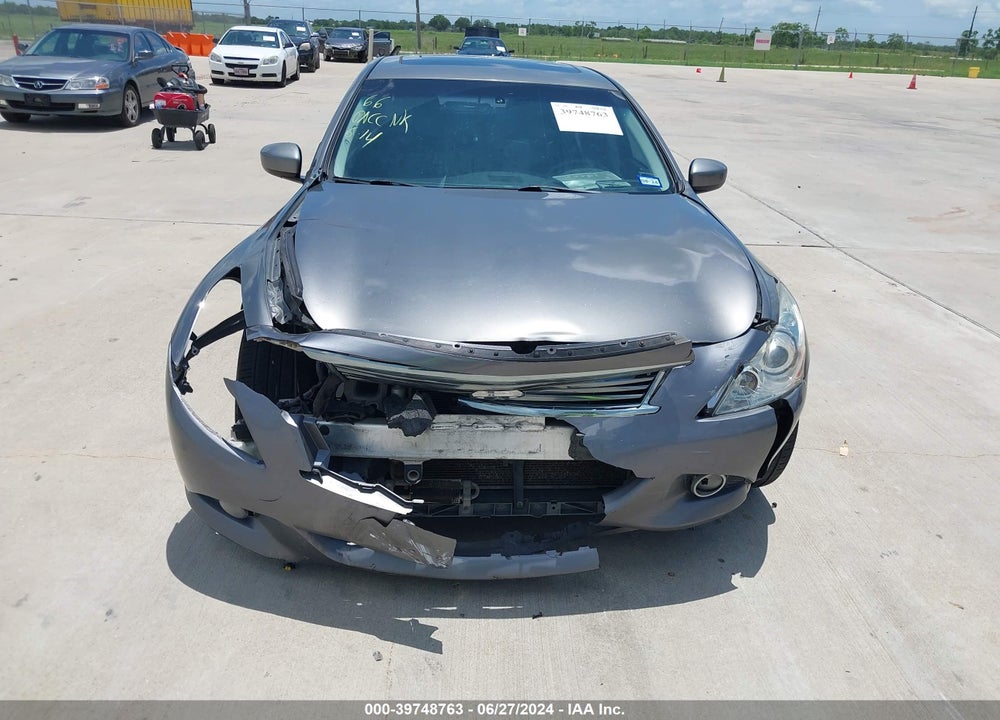 2012 INFINITI G37 JOURNEY VIN: JN1CV6AP0CM626709