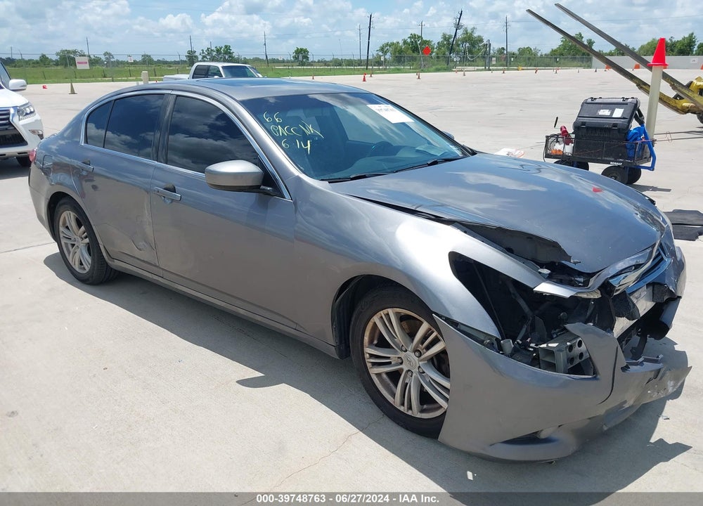 2012 INFINITI G37 JOURNEY VIN: JN1CV6AP0CM626709