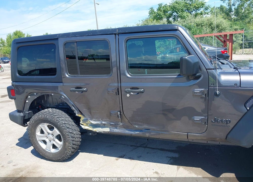 2022 JEEP WRANGLER UNLIMITED WILLYS 4X4 VIN: 1C4HJXDM4NW143821