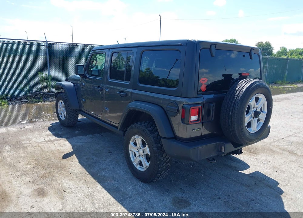 2022 JEEP WRANGLER UNLIMITED WILLYS 4X4 VIN: 1C4HJXDM4NW143821