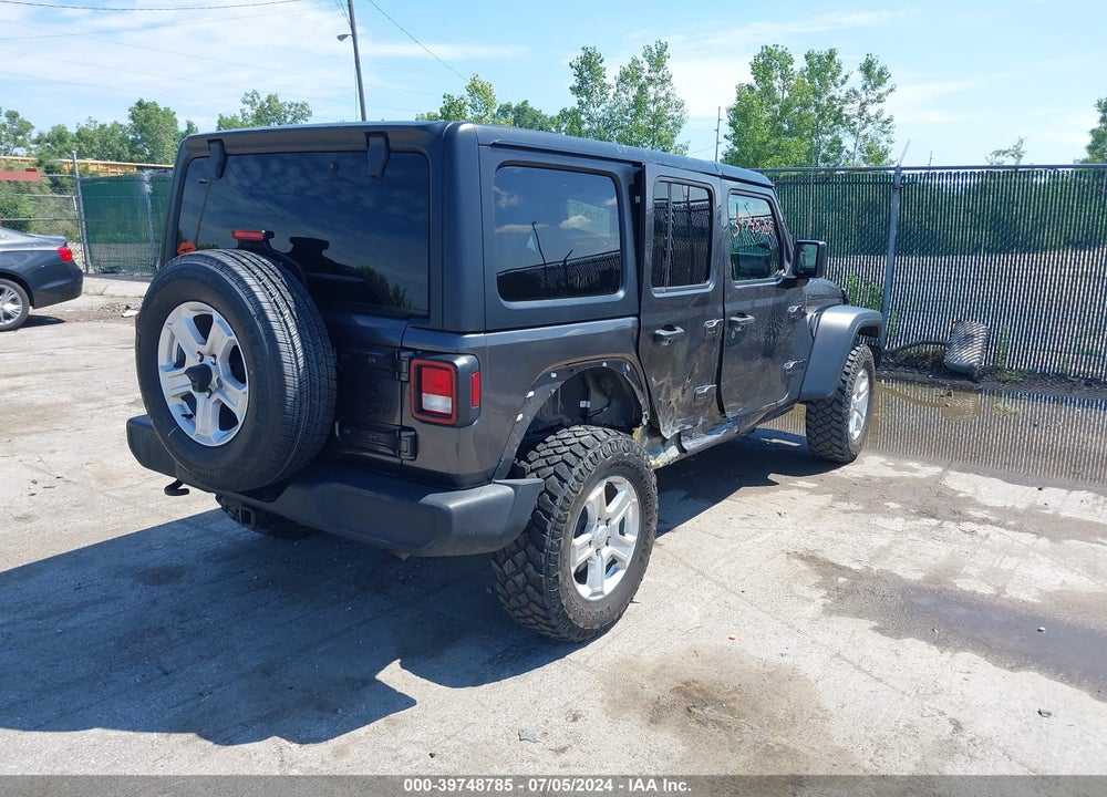 2022 JEEP WRANGLER UNLIMITED WILLYS 4X4 VIN: 1C4HJXDM4NW143821