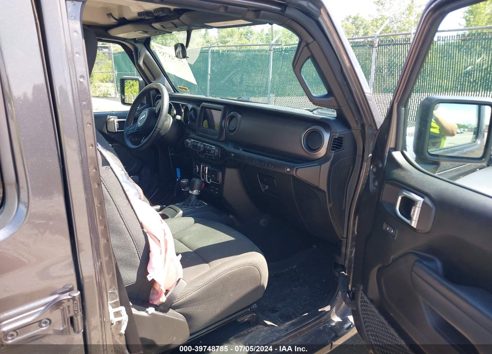 2022 JEEP WRANGLER UNLIMITED WILLYS 4X4 VIN: 1C4HJXDM4NW143821