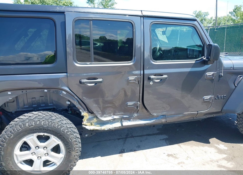 2022 JEEP WRANGLER UNLIMITED WILLYS 4X4 VIN: 1C4HJXDM4NW143821