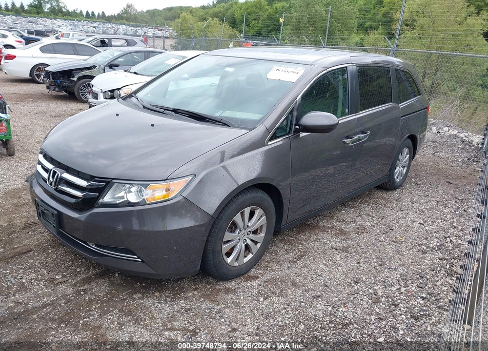 2016 HONDA ODYSSEY EX-L VIN: 5FNRL5H67GB115680