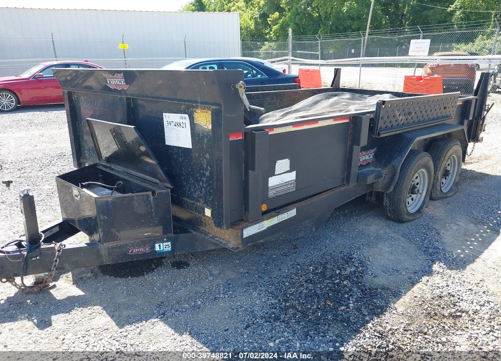2016 FOREST RIVER DUMP TRAILER VIN: 5NHUFA927G1005367