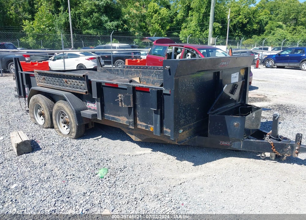 2016 FOREST RIVER DUMP TRAILER VIN: 5NHUFA927G1005367