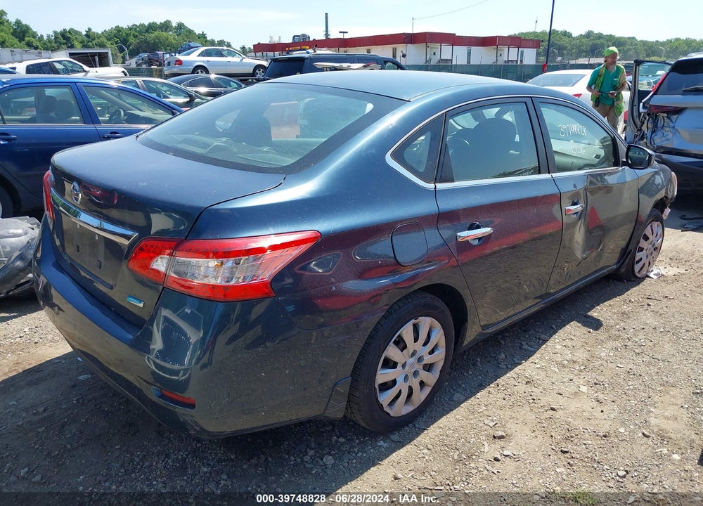 2014 NISSAN SENTRA S VIN: 3N1AB7APXEL688203