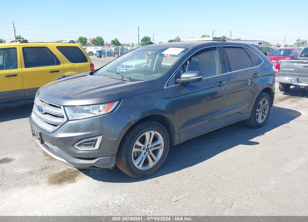 2015 FORD EDGE SEL VIN: 2FMTK3J93FBB03809