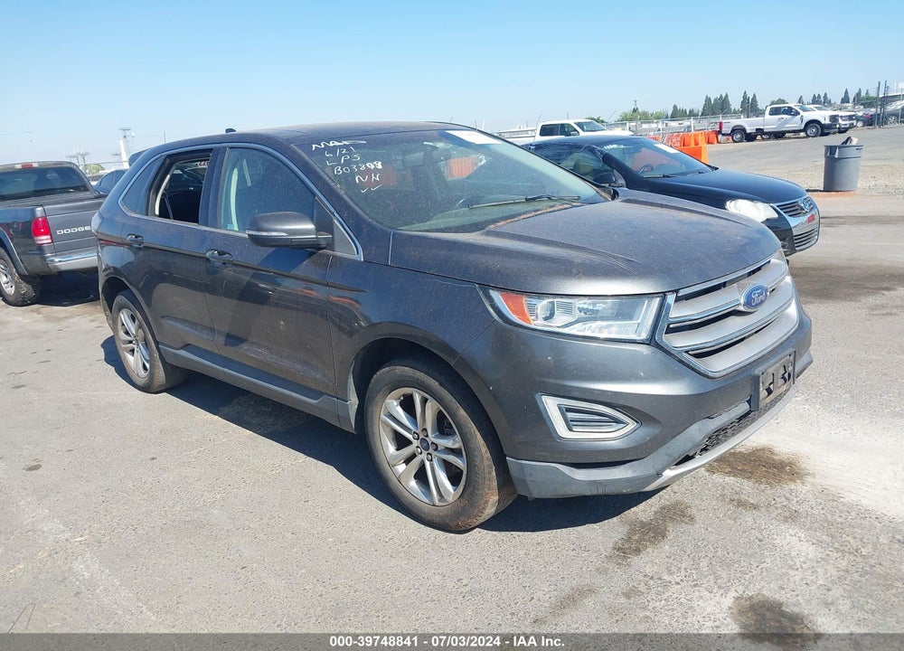 2015 FORD EDGE SEL VIN: 2FMTK3J93FBB03809