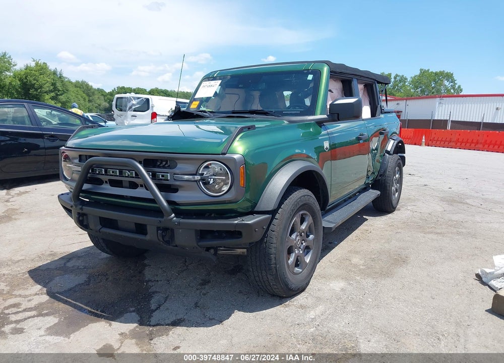 2022 FORD BRONCO BIG BEND VIN: 1FMDE5BH5NLA83641