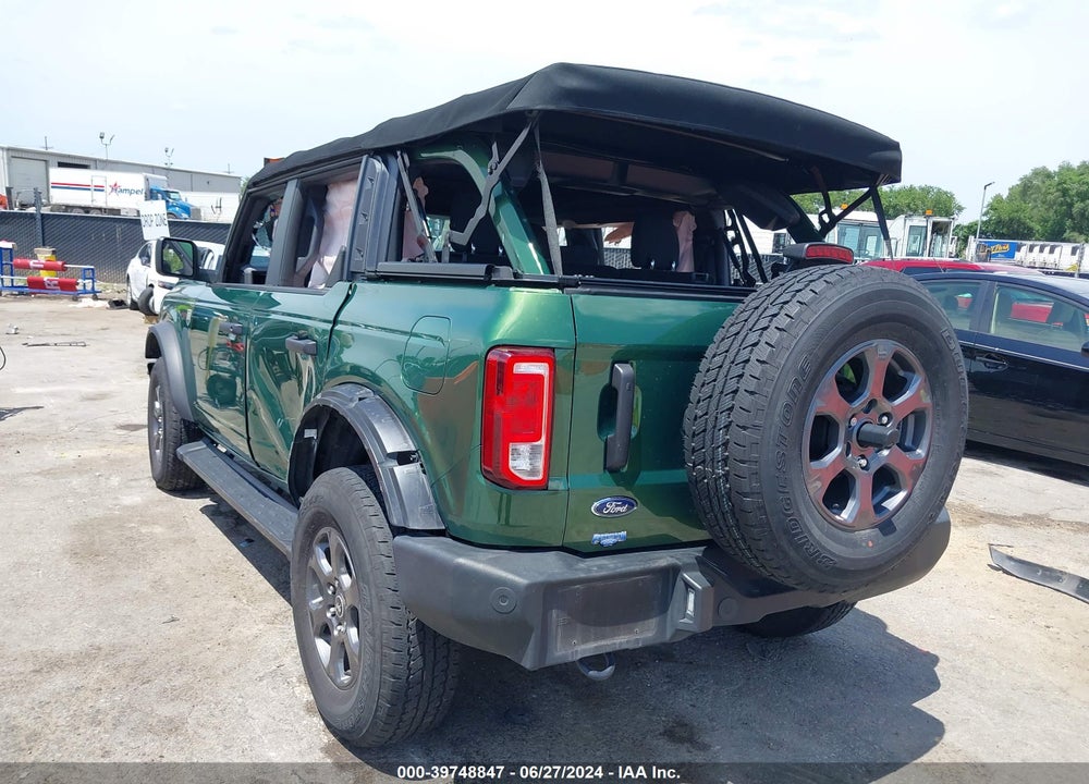 2022 FORD BRONCO BIG BEND VIN: 1FMDE5BH5NLA83641