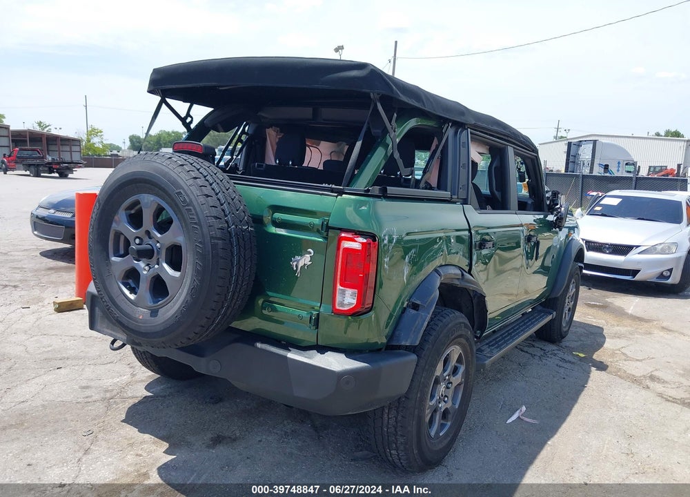 2022 FORD BRONCO BIG BEND VIN: 1FMDE5BH5NLA83641