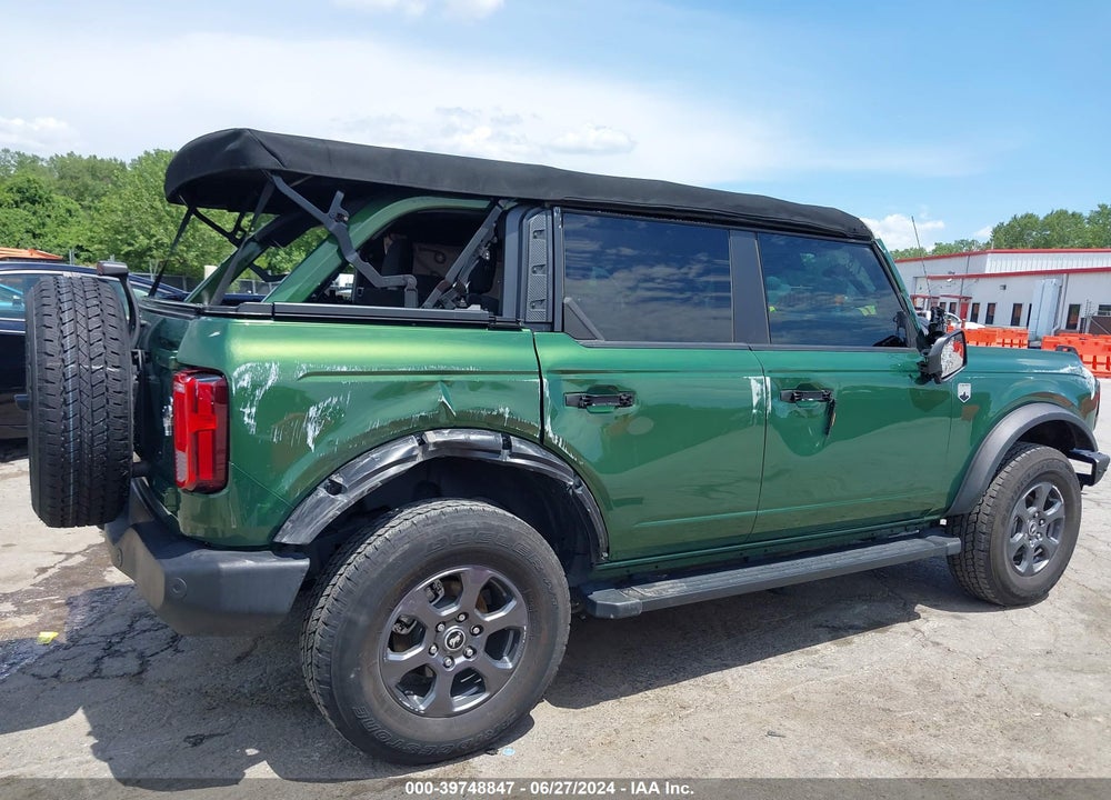 2022 FORD BRONCO BIG BEND VIN: 1FMDE5BH5NLA83641