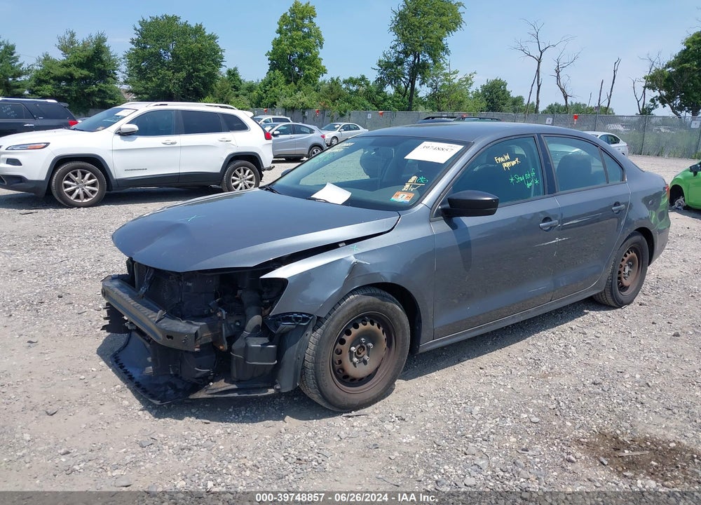 2015 VOLKSWAGEN JETTA 2.0L S VIN: 3VW2K7AJ5FM401985