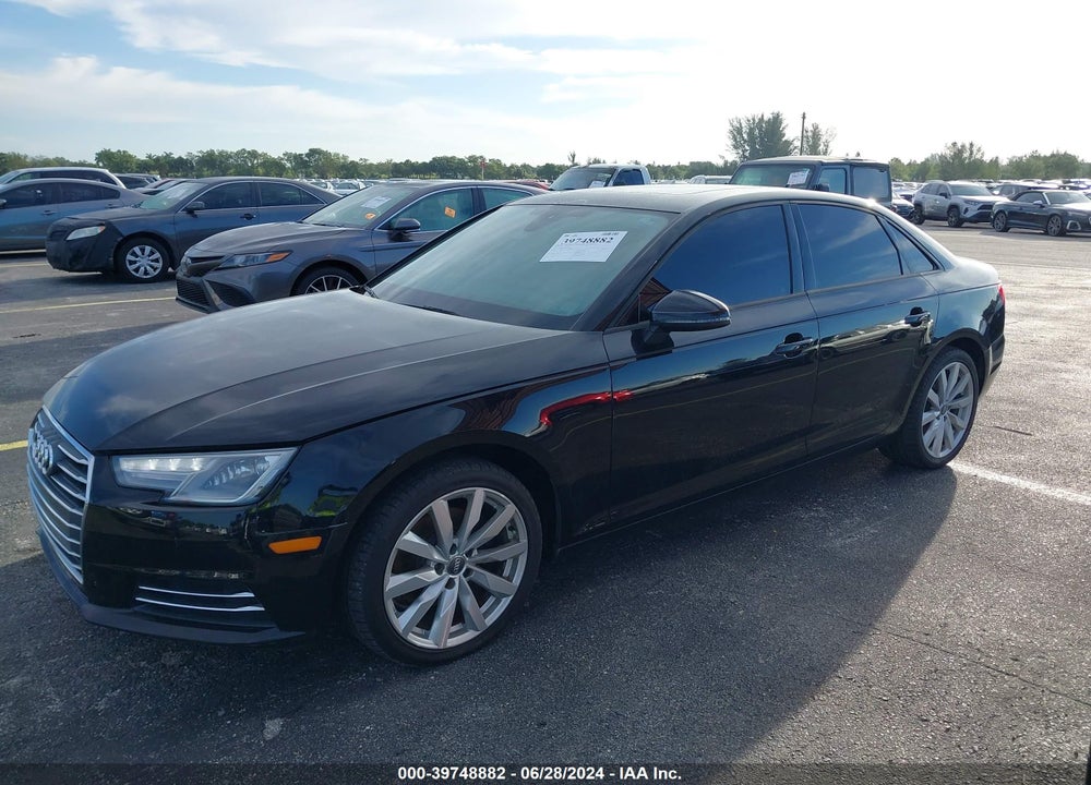2017 AUDI A4 ULTRA PREMIUM VIN: WAUGMAF4XHN060866