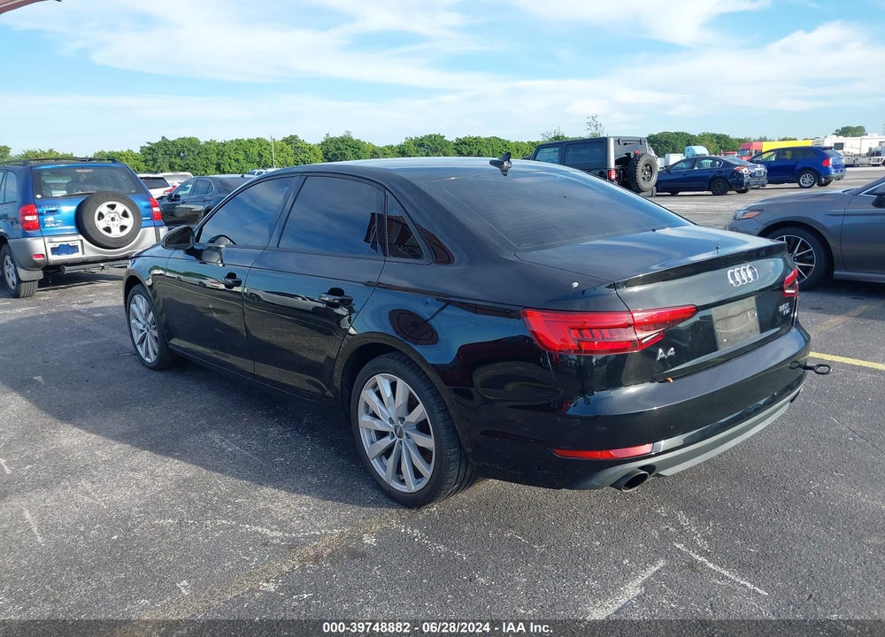 2017 AUDI A4 ULTRA PREMIUM VIN: WAUGMAF4XHN060866