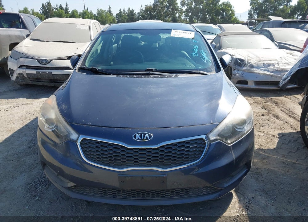2015 KIA FORTE EX VIN: KNAFZ4A81F5373133