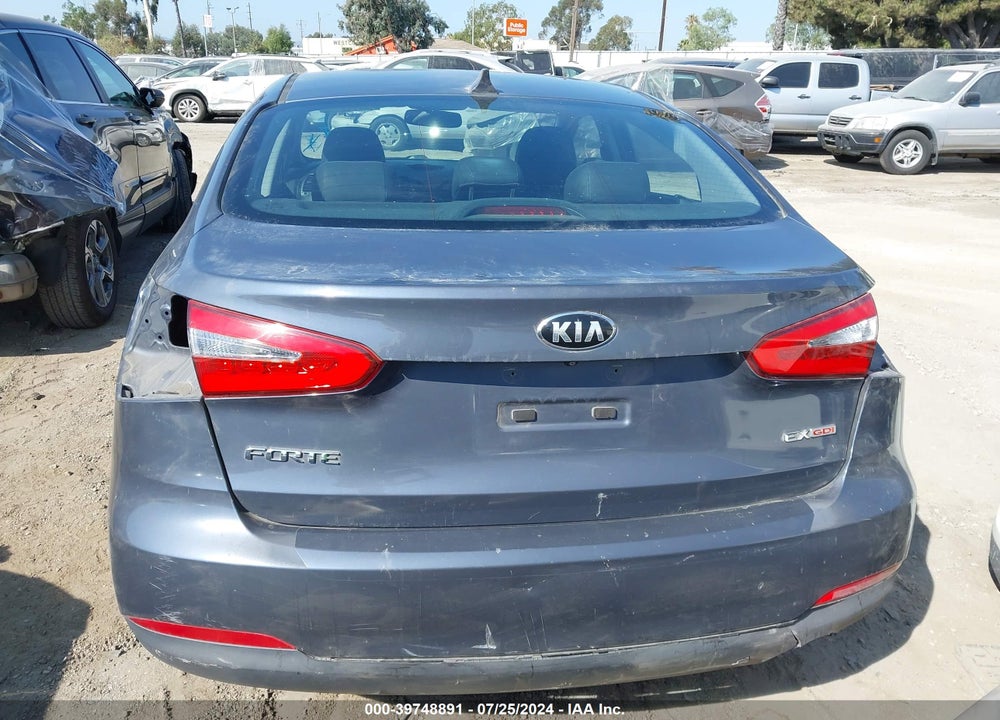 2015 KIA FORTE EX VIN: KNAFZ4A81F5373133