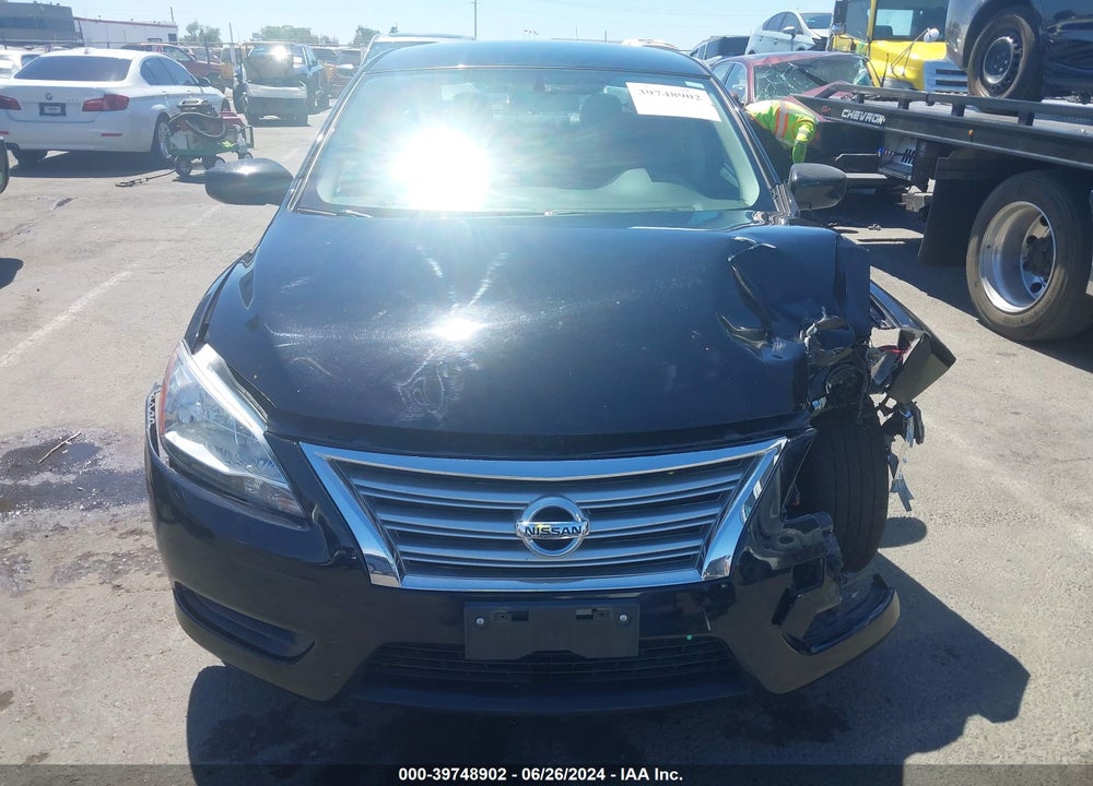 2015 NISSAN SENTRA SV VIN: 3N1AB7AP9FL634067