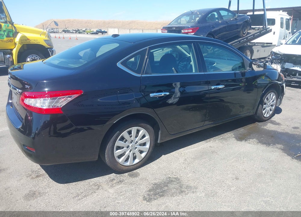 2015 NISSAN SENTRA SV VIN: 3N1AB7AP9FL634067