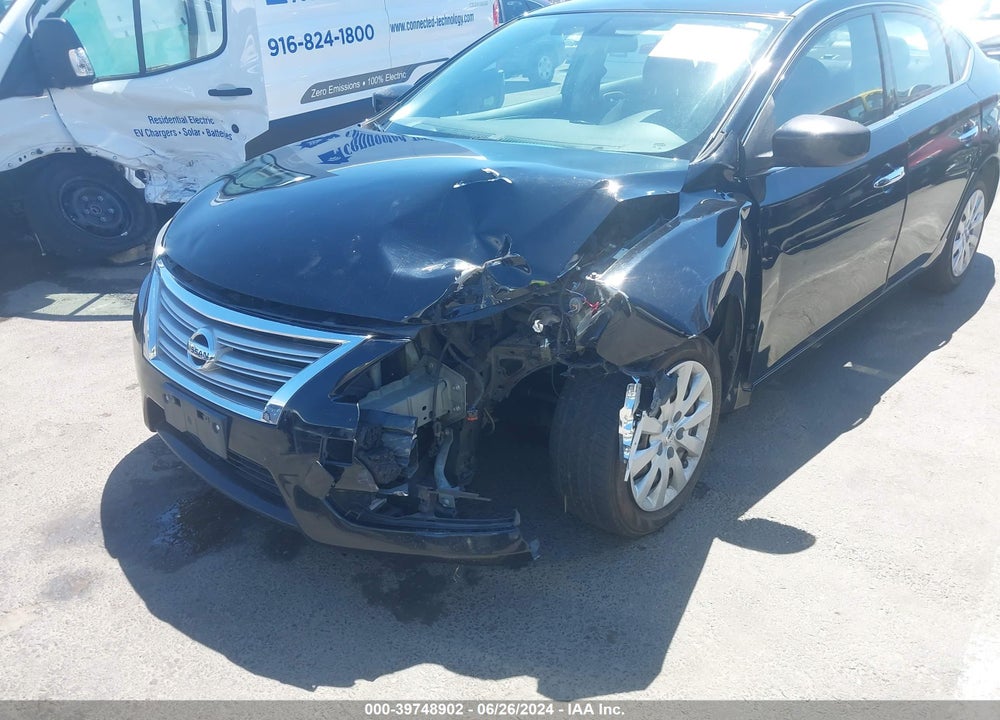 2015 NISSAN SENTRA SV VIN: 3N1AB7AP9FL634067