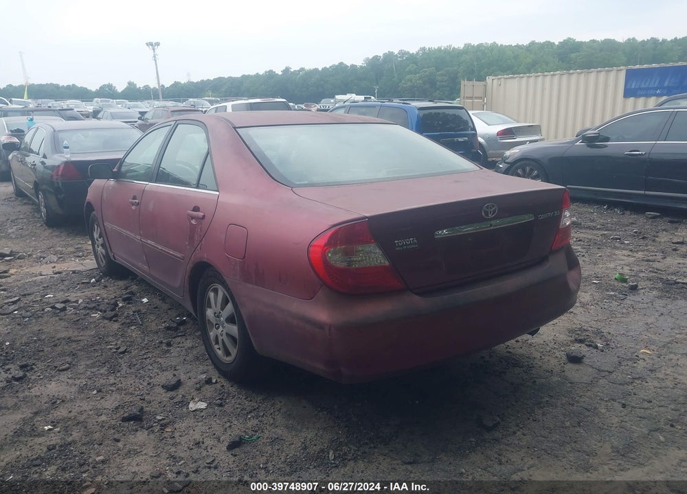 2003 TOYOTA CAMRY XLE VIN: 4T1BE32K43U185396