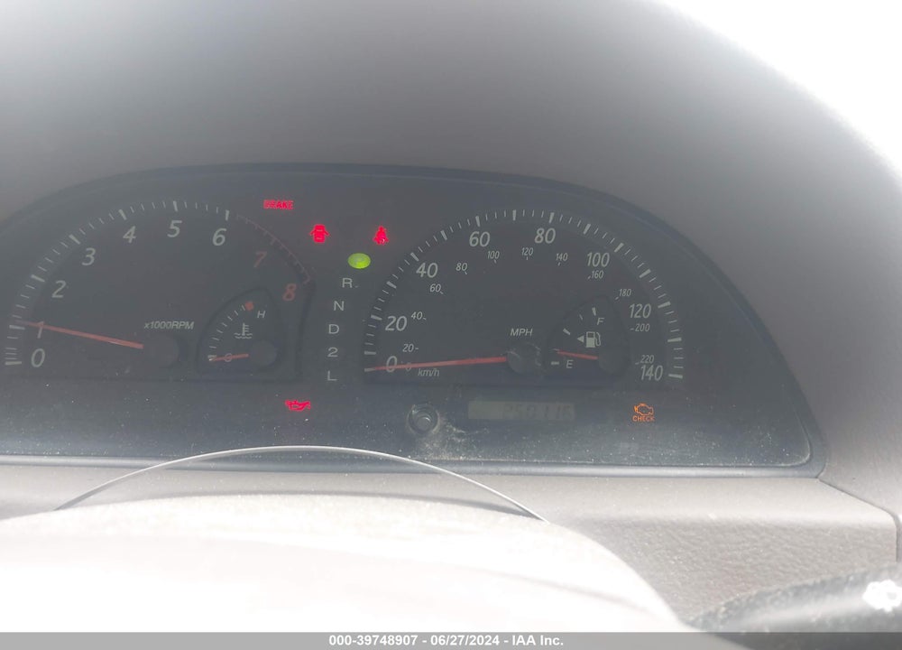 2003 TOYOTA CAMRY XLE VIN: 4T1BE32K43U185396