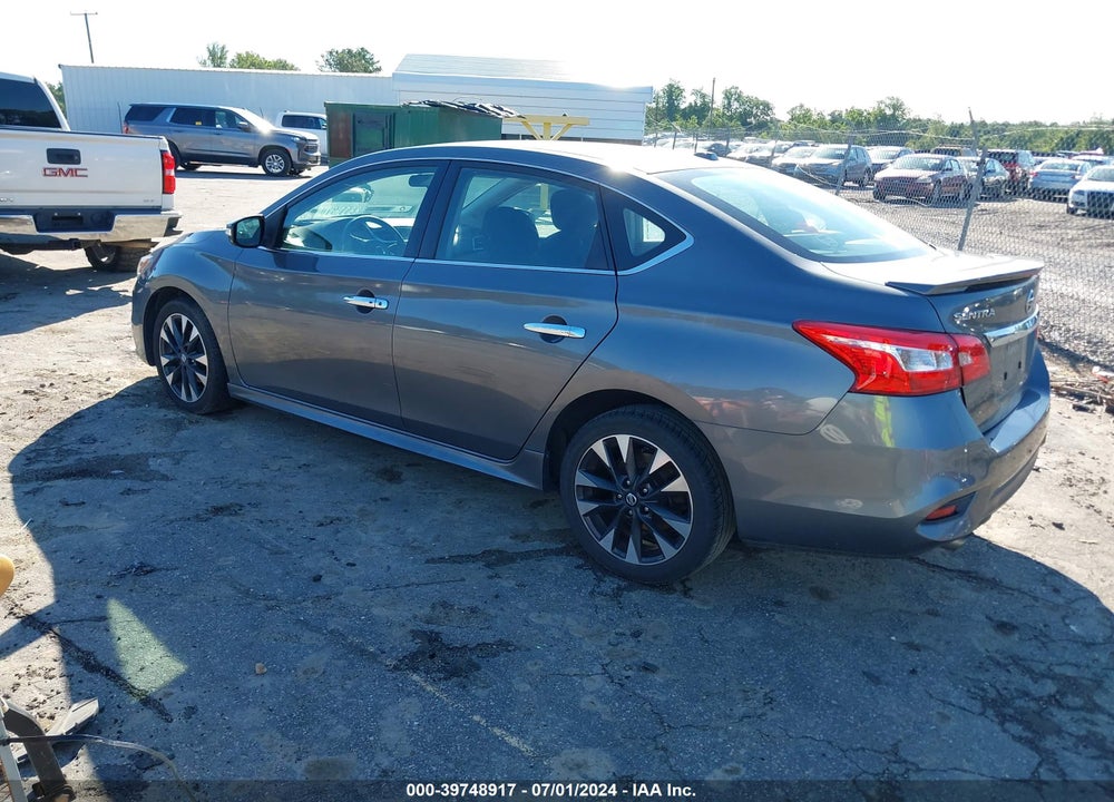2018 NISSAN SENTRA SR VIN: 3N1AB7AP7JY336144