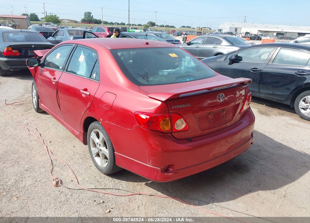 2010 TOYOTA COROLLA S VIN: 2T1BU4EE0AC426996