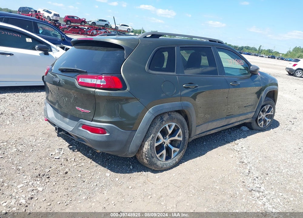 2016 JEEP CHEROKEE TRAILHAWK VIN: 1C4PJMBS8GW146025
