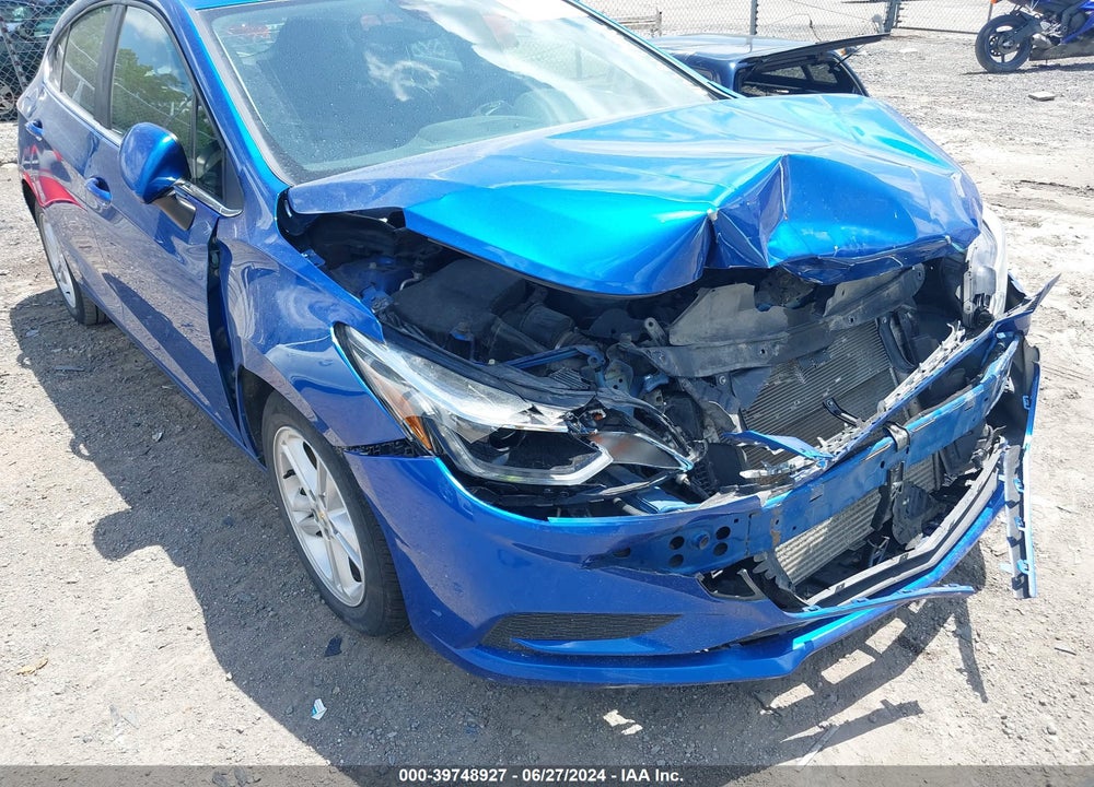 2017 CHEVROLET CRUZE LT AUTO VIN: 3G1BE6SM0HS507068